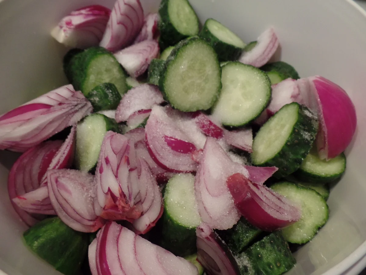 Sauer eingelegte Gurken - Rezept - Bild Nr. 14462