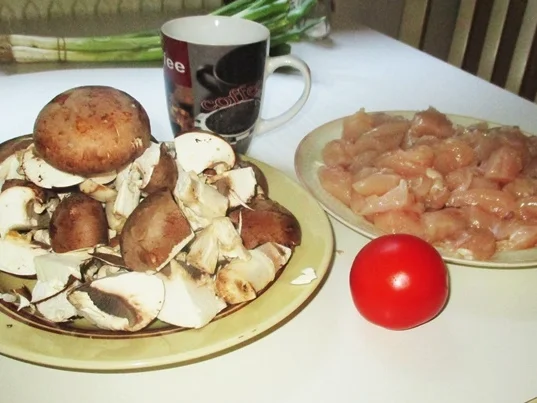 Hähnchen-Champignon-Gulasch - Rezept - Bild Nr. 14468