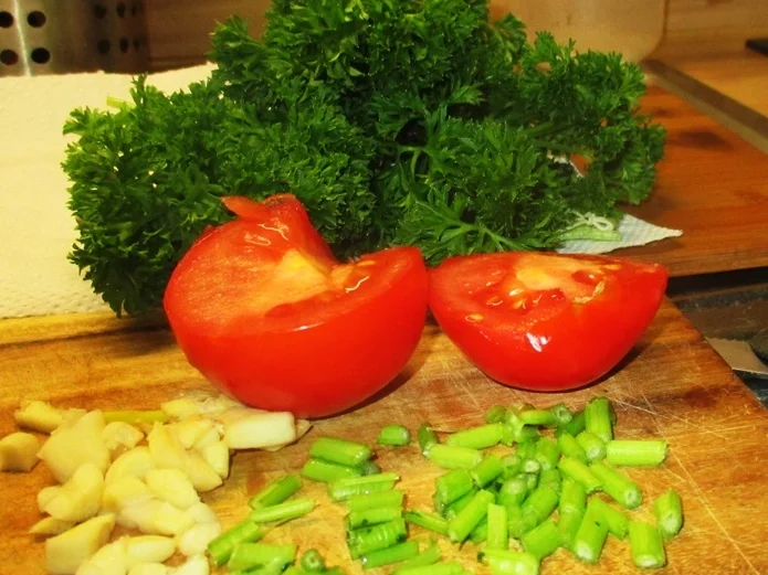 Hähnchen-Champignon-Gulasch - Rezept - Bild Nr. 14469