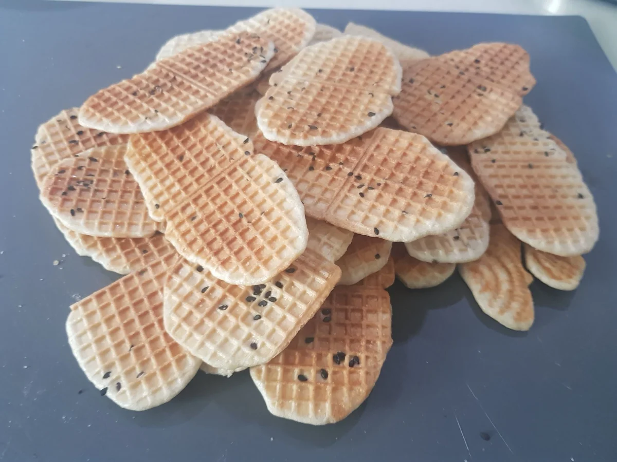 Rezept: Waffelbrot-Chips Bild Nr. 14460 Waffelbrot-Chips - Rezept - Bild Nr. 14460