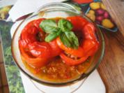 Pikant gefüllte und gebackene Paprika - Rezept - Bild Nr. 2