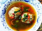 Speckknödelsuppe mit Gemüse - Rezept - Bild Nr. 2