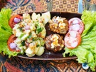 Gefüllte Buletten mit Kartoffelsalat ala Loni - Rezept - Bild Nr. 14460