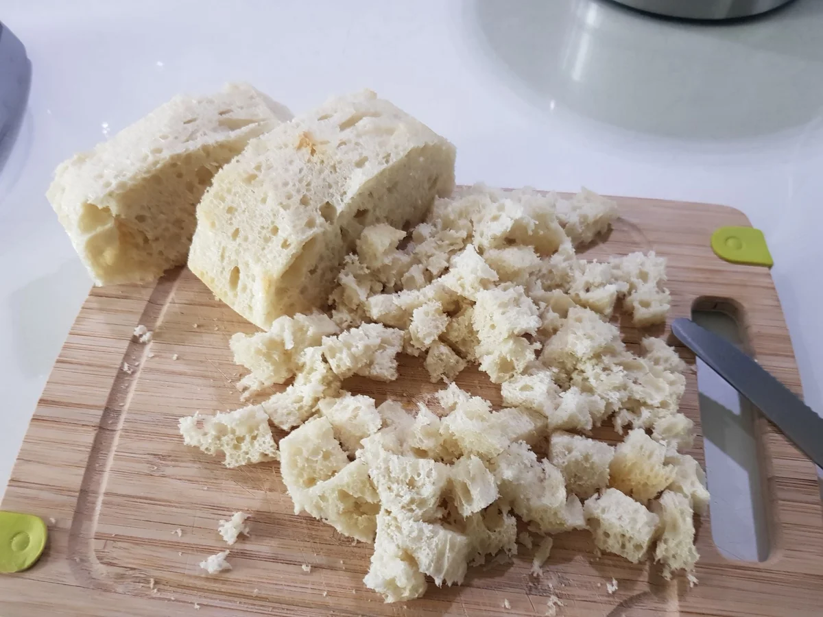 Gnocchi di Pane con finferli e pancetta - Rezept - Bild Nr. 14492