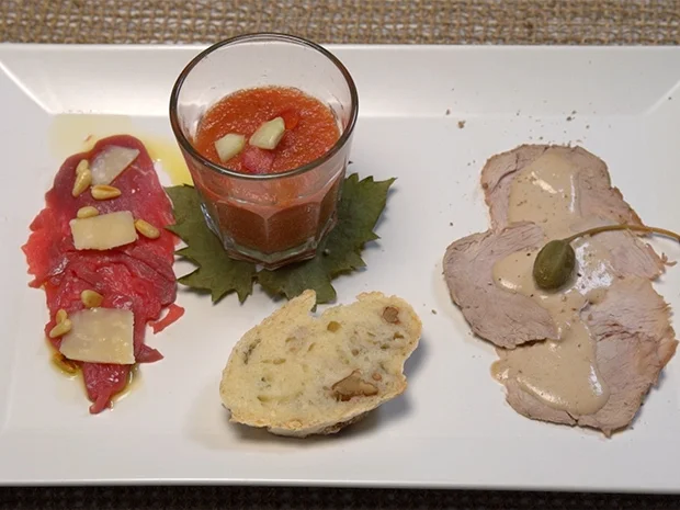 Viehzeug und Gemüse mit Ciabatta - Rezept - Bild Nr. 14470