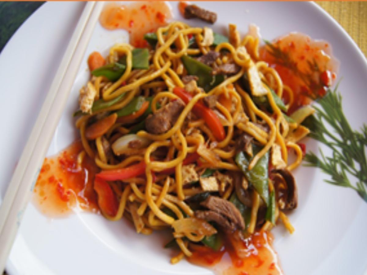 Nudeln chow mein - Rezept - Bild Nr. 2