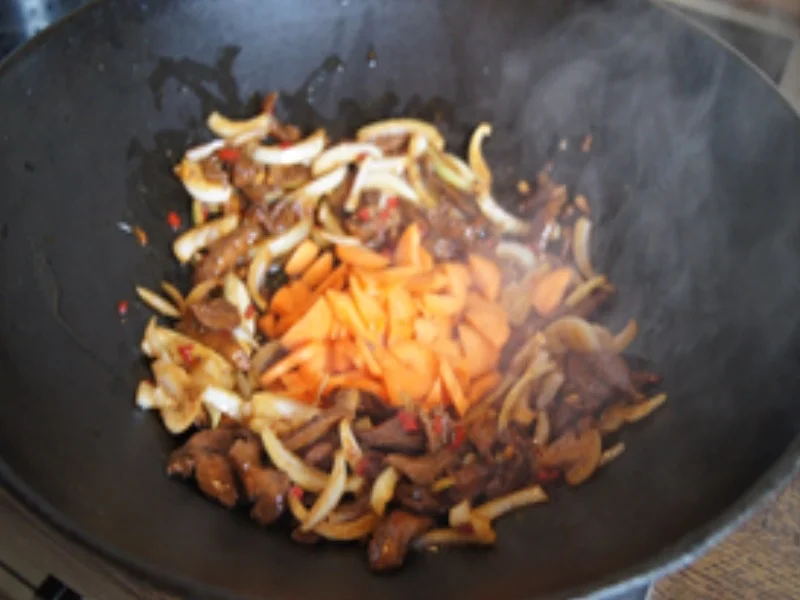 Rezept: Nudeln chow mein Bild Nr. 14478 Nudeln chow mein - Rezept - Bild Nr. 14478