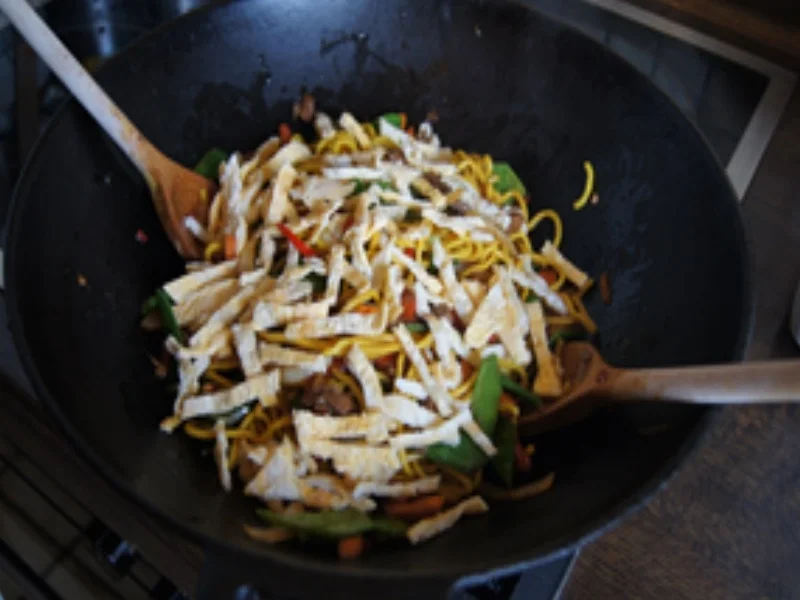 Rezept: Nudeln chow mein Bild Nr. 14487 Nudeln chow mein - Rezept - Bild Nr. 14487