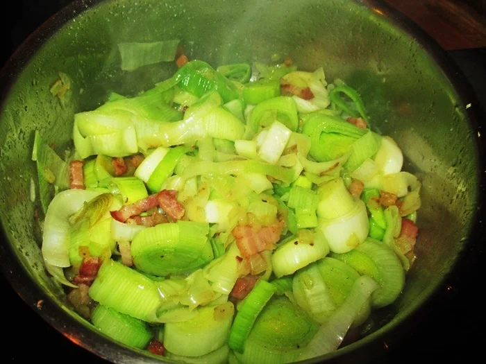 Rezept: Kabeljau mit gebratenem Porree Bild Nr. 5 Kabeljau mit gebratenem Porree - Rezept - Bild Nr. 5