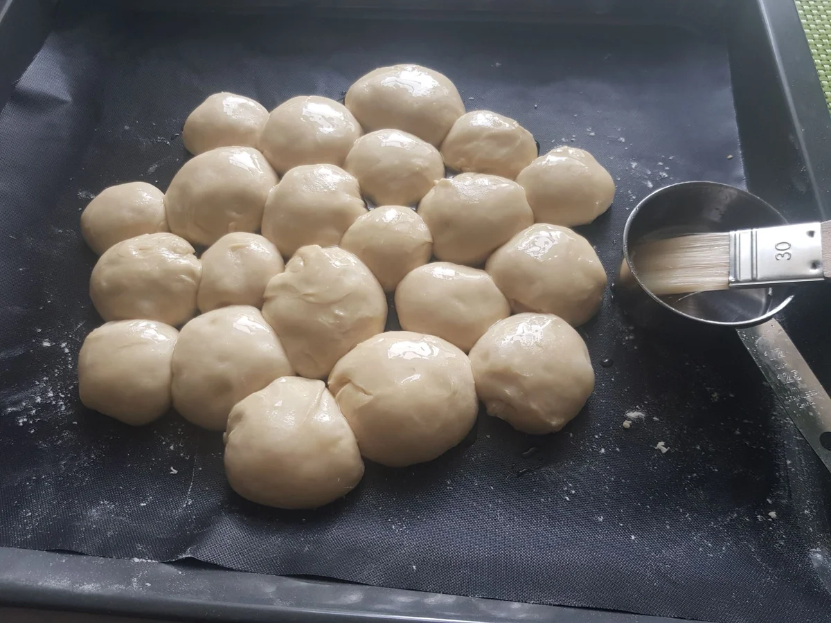 Rezept: Bubble-Bread mit Zuckerglasur Bild Nr. 14482 Bubble-Bread mit Zuckerglasur - Rezept - Bild Nr. 14482