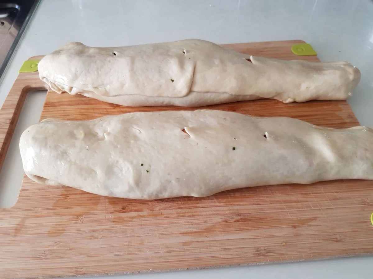 Forelle im Pizza-Teigmantel - Rezept - Bild Nr. 14492