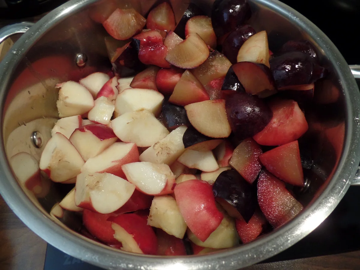 Rezept: Nektarinen -Pflaumen-Marmelade Bild Nr. 14502 Nektarinen -Pflaumen-Marmelade - Rezept - Bild Nr. 14502