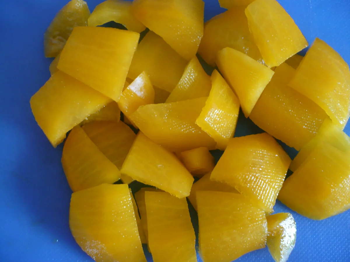 Hähnchen mit Kartoffeln, Paprika und Lauch in Tomatensoße - Rezept - Bild Nr. 14503