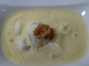 Champagner-Zabaione mit marinierten Birnen und Walnusseis - Rezept - Bild Nr. 2