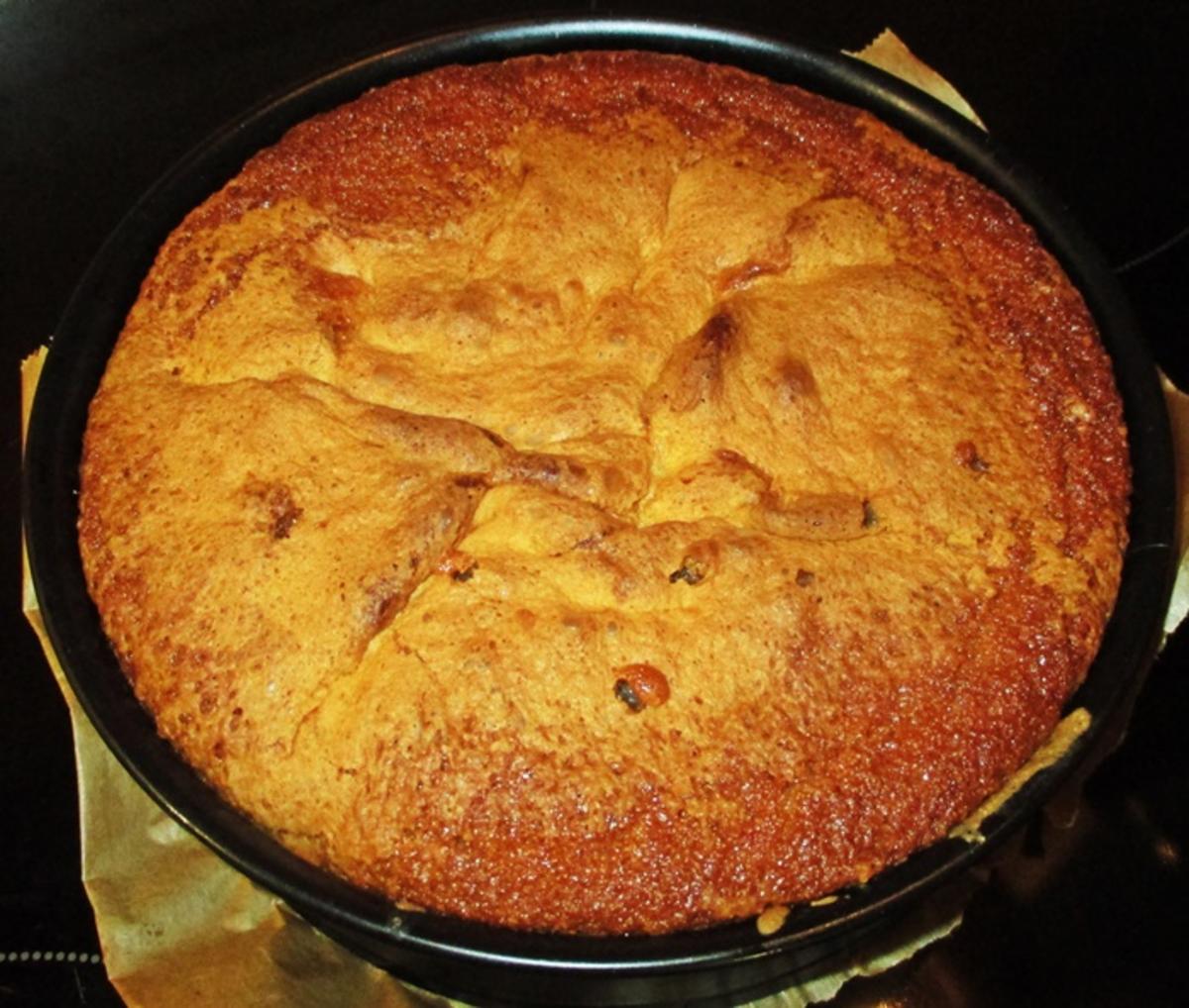 Apfel-Polenta-Kuchen - kulinarische Weltreise - Rezept - Bild Nr. 14518