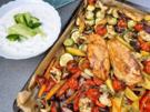 Gemüse aus dem Ofen mit Dip - Rezept - Bild Nr. 14512