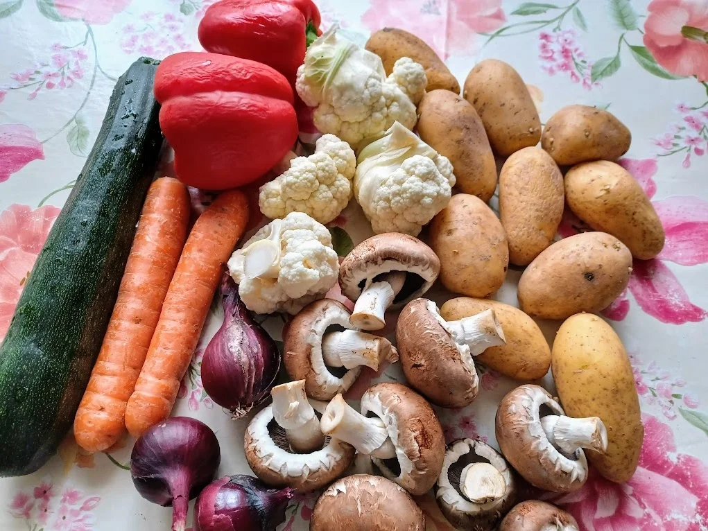 Gemüse aus dem Ofen mit Dip - Rezept - Bild Nr. 14515