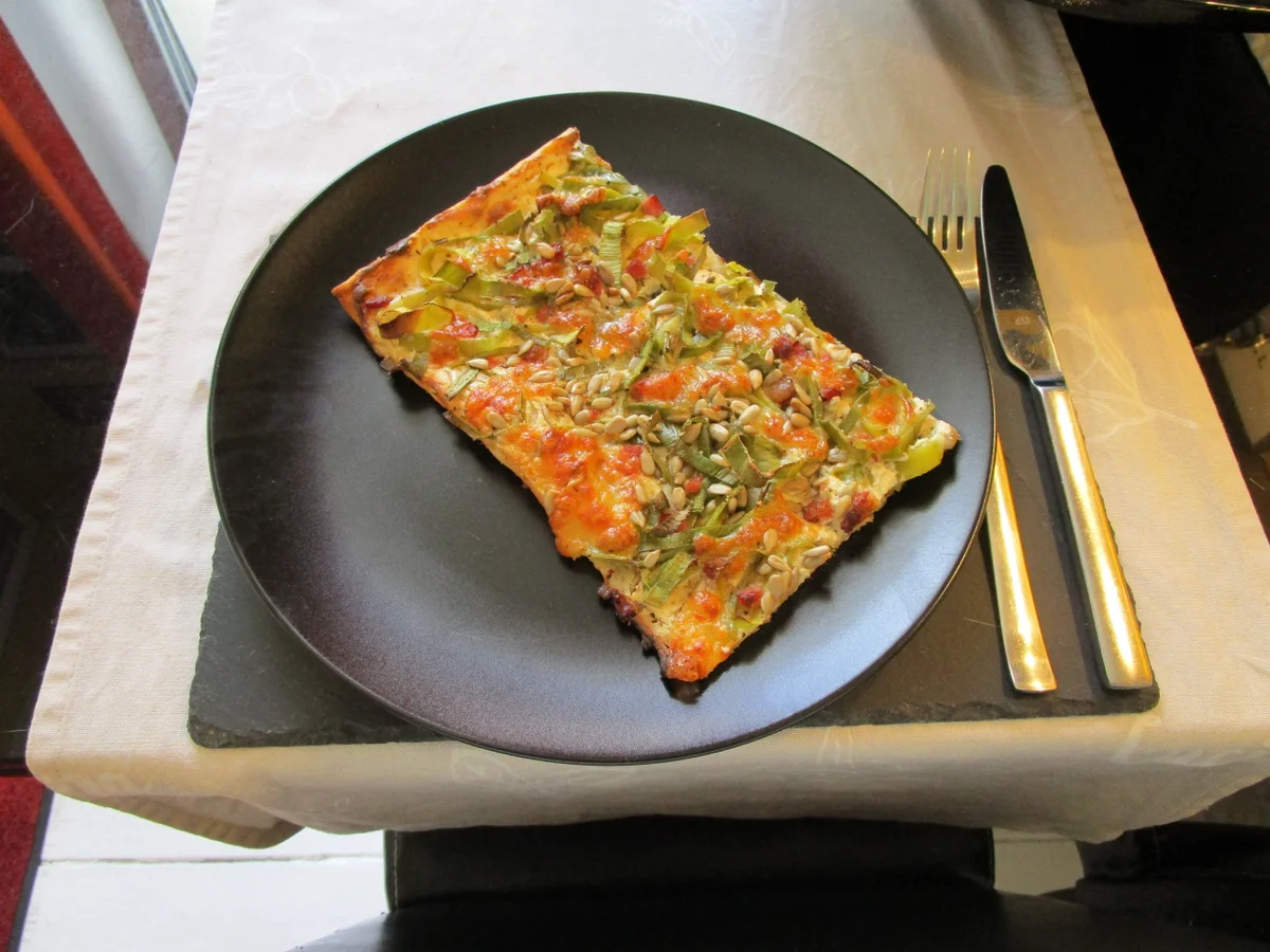 Lauchflammkuchen - Rezept - Bild Nr. 2