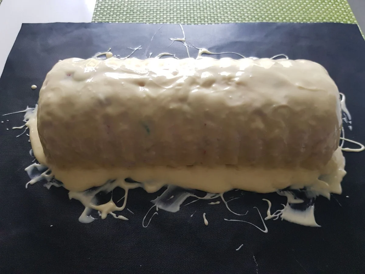 Quark-Mousse mit bunten Splittern und Nektarinen-Creme - Rezept - Bild Nr. 14514