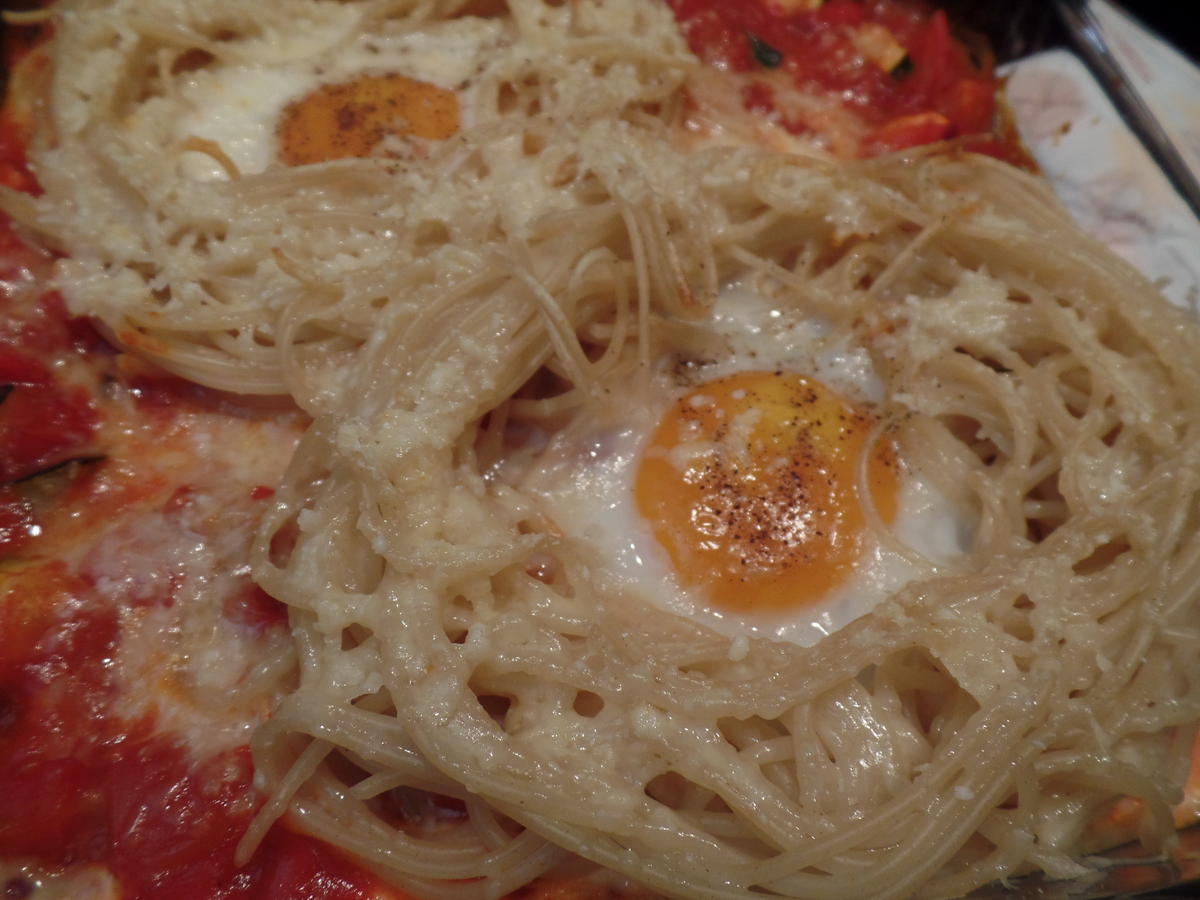 Spaghetti-Shakshuka - Rezept - Bild Nr. 14522