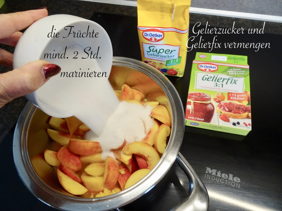 Nektarinen Marmelade - Rezept - Bild Nr. 14520