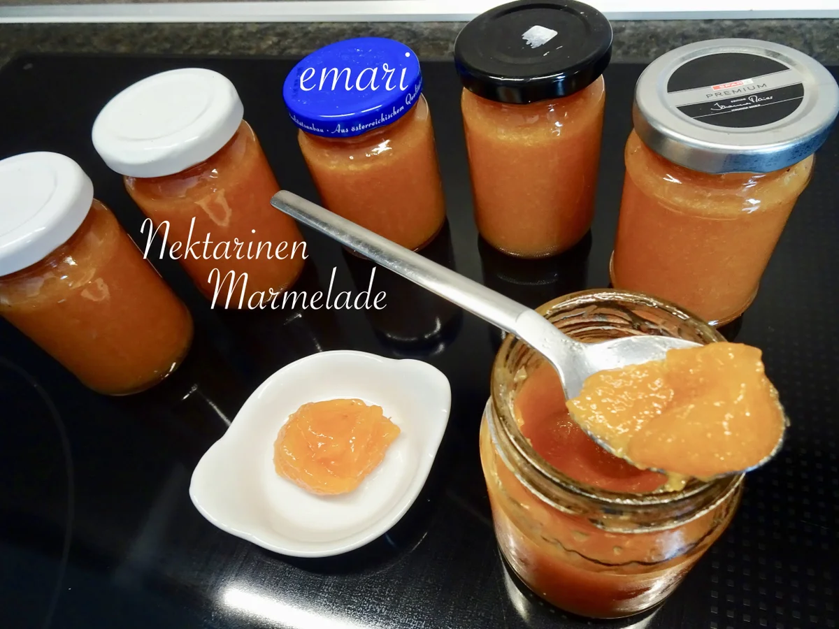 Nektarinen Marmelade - Rezept - Bild Nr. 14521