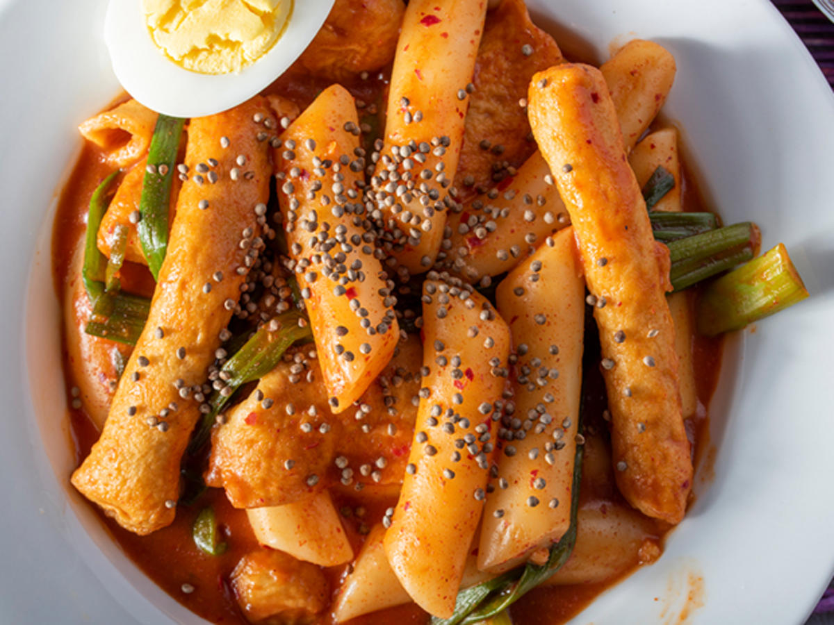 Tteokbokki Koreanischer Streetfood-Klassiker