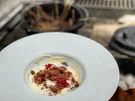 Gegrilltes Apfelcarpaccio und Holunderblütensabayon (Lola Weippert) - Rezept - Bild Nr. 2