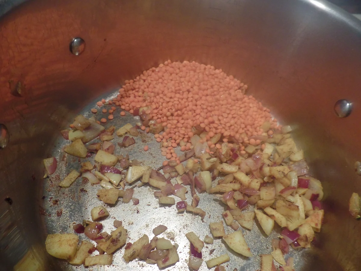 Rezept: Blumenkohl-Linsen-Risotto Bild Nr. 14524 Blumenkohl-Linsen-Risotto - Rezept - Bild Nr. 14524