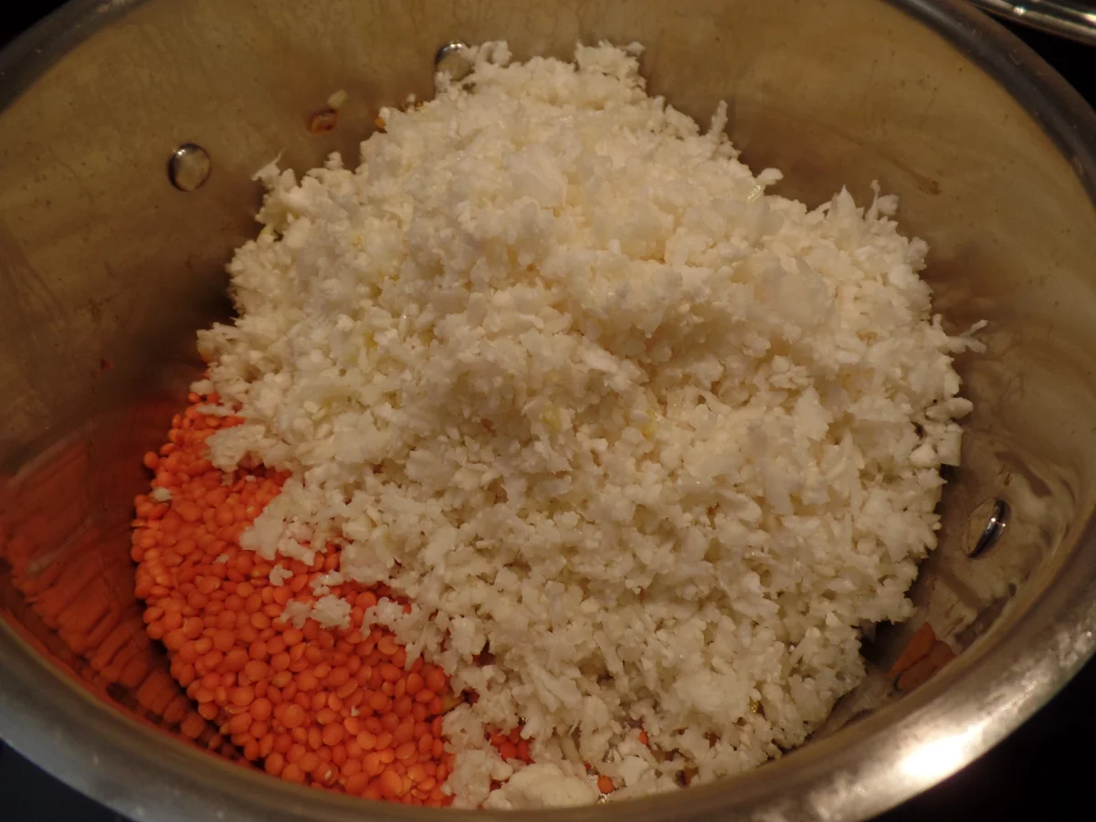 Rezept: Blumenkohl-Linsen-Risotto Bild Nr. 14525 Blumenkohl-Linsen-Risotto - Rezept - Bild Nr. 14525