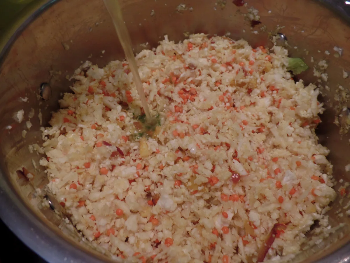 Rezept: Blumenkohl-Linsen-Risotto Bild Nr. 14526 Blumenkohl-Linsen-Risotto - Rezept - Bild Nr. 14526