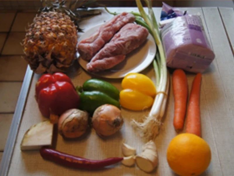 Schweinefilet süß-sauer mit Basmatireis - Rezept - Bild Nr. 3