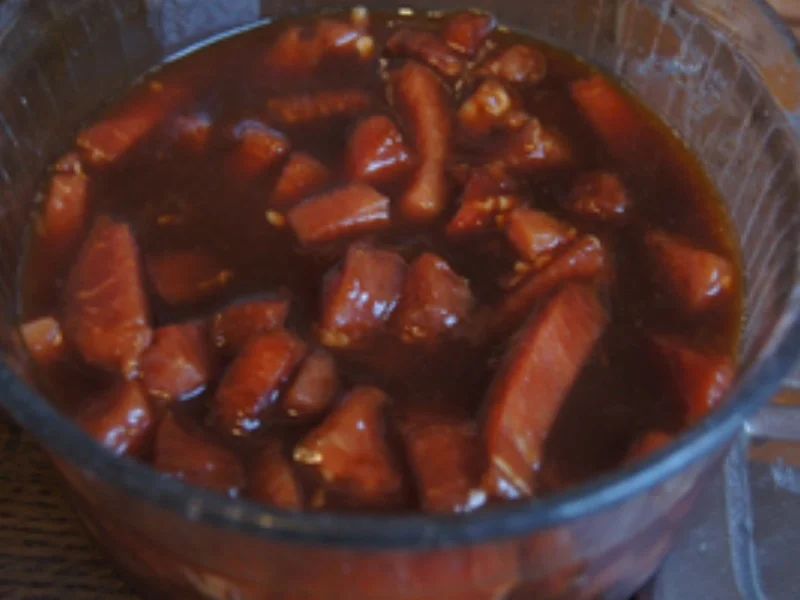 Schweinefilet süß-sauer mit Basmatireis - Rezept - Bild Nr. 8