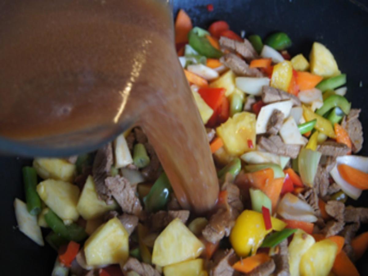 Schweinefilet süß-sauer mit Basmatireis - Rezept - Bild Nr. 19