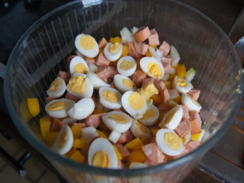 Rezept: Herzhafter Spekacky- Salat Bild Nr. 13 Herzhafter Spekacky- Salat - Rezept - Bild Nr. 13