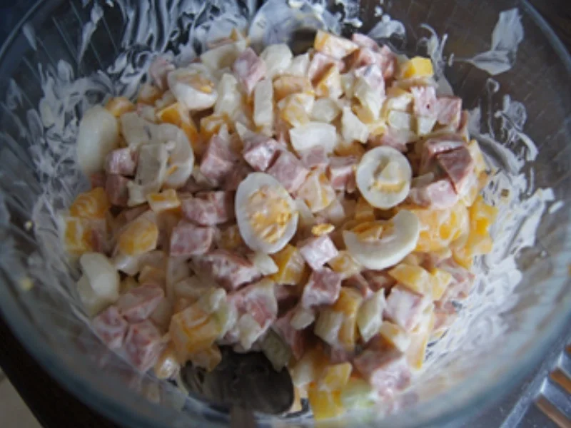 Rezept: Herzhafter Spekacky- Salat Bild Nr. 16 Herzhafter Spekacky- Salat - Rezept - Bild Nr. 16