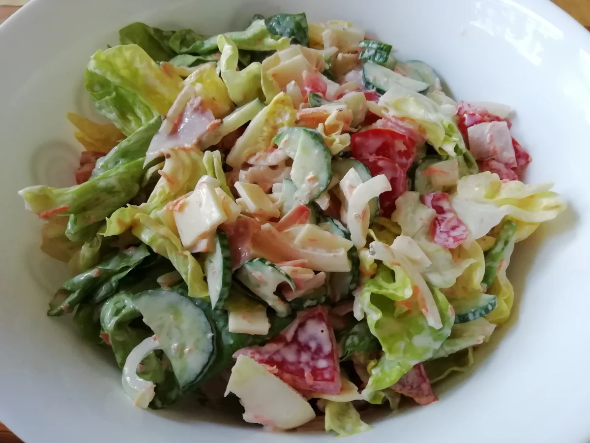 Rezept: Salatsauce / Dressing wie aus der Pizzeria Bild Nr. 14530 Salatsauce / Dressing wie aus der Pizzeria - Rezept - Bild Nr. 14530