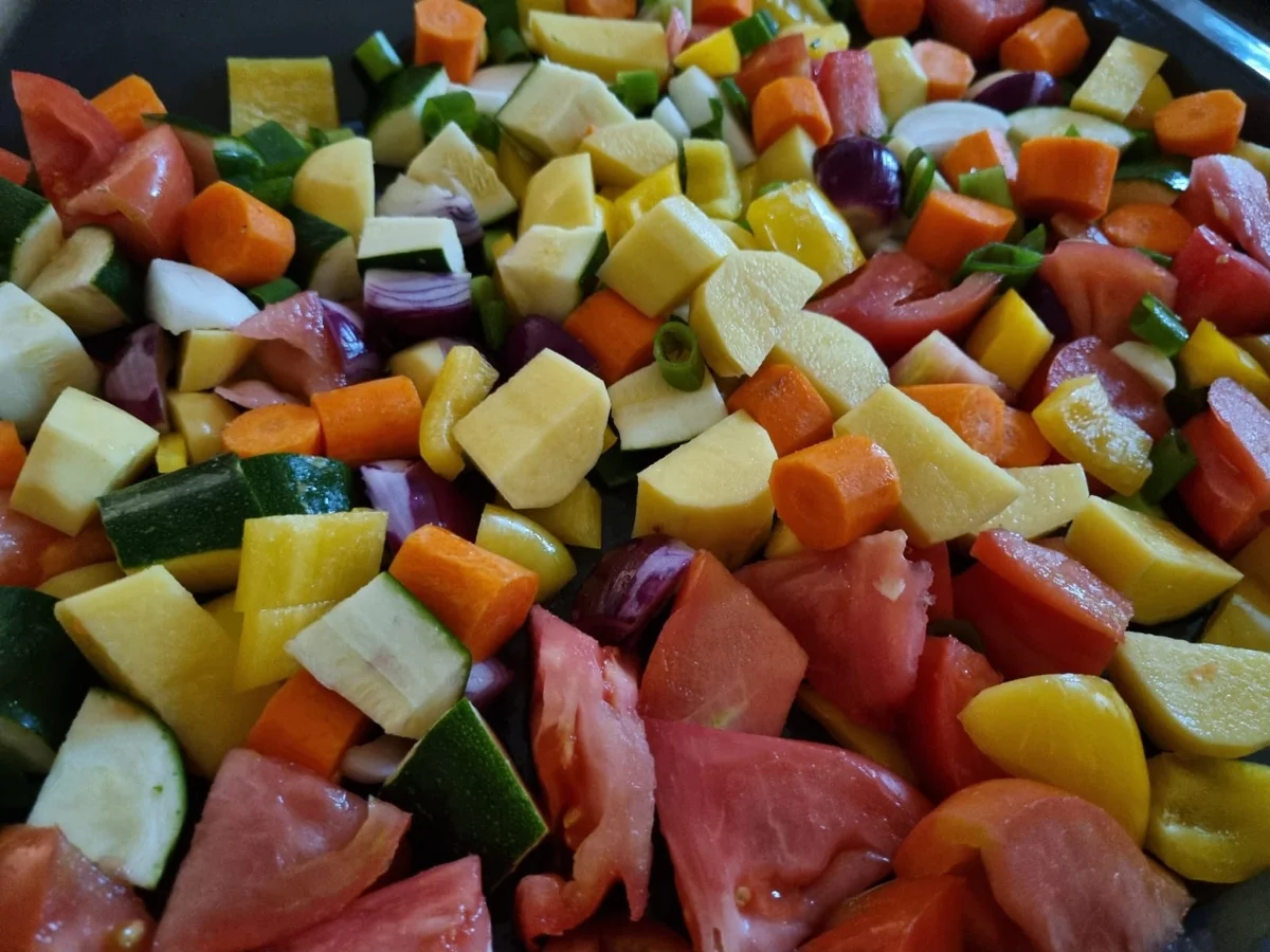 Maishühnchen auf mediterranen Gemüsebett - Rezept - Bild Nr. 5