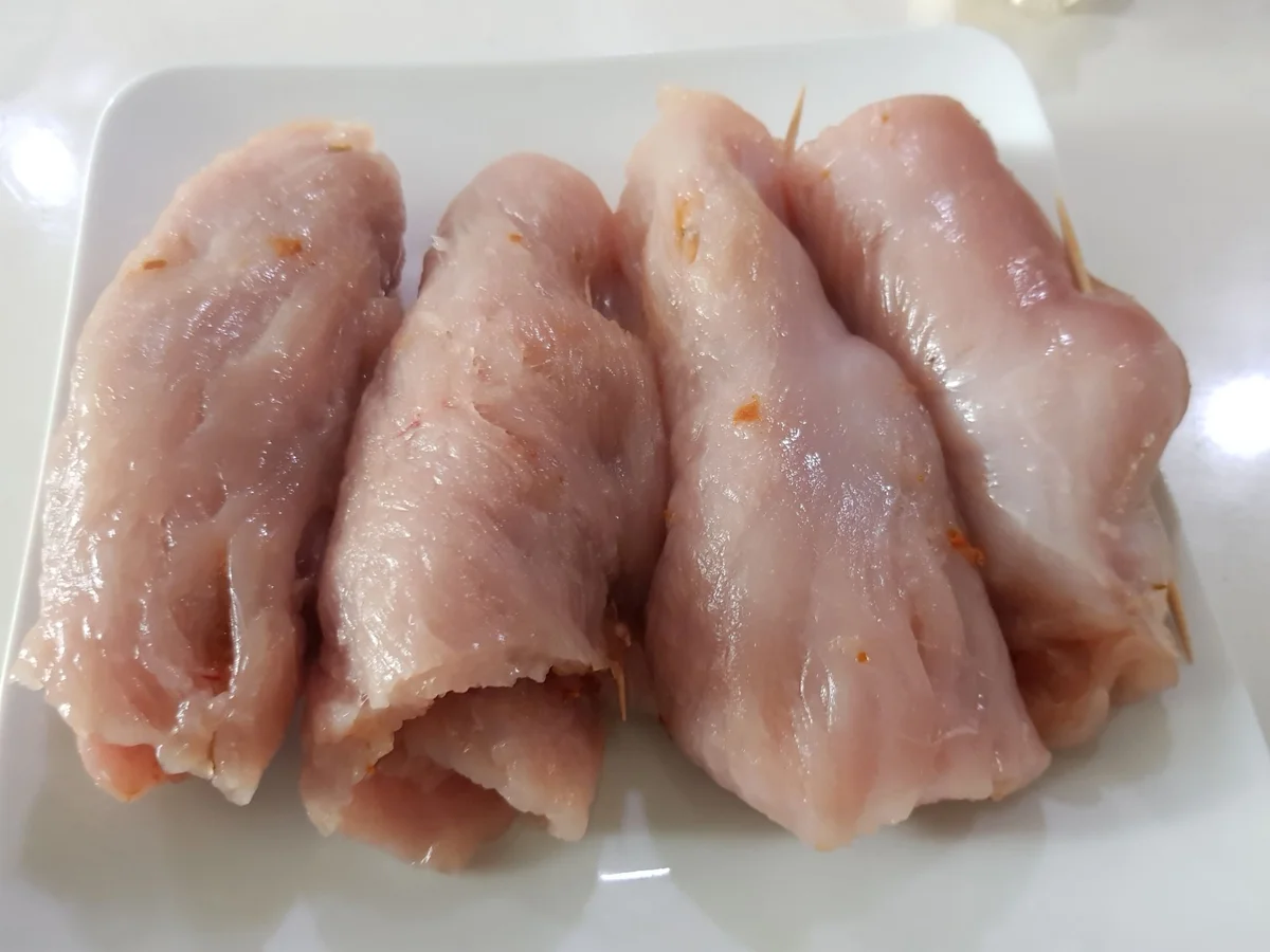 Puten-Rouladen auf Gemüse, mediterran, mit Spinat-Spätzle - Rezept - Bild Nr. 14524