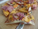 Kürbis-Birnen-Flammkuchen - Rezept - Bild Nr. 14520
