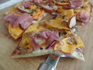Kürbis-Birnen-Flammkuchen - Rezept - Bild Nr. 14520
