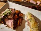 Rosa gebratene Kalbshüfte auf Pfifferlingen - Rezept - Bild Nr. 14532