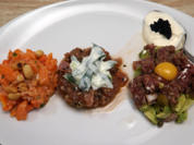 3-mal Tatar: Rind, Thunfisch, Lachs - Rezept - Bild Nr. 14550