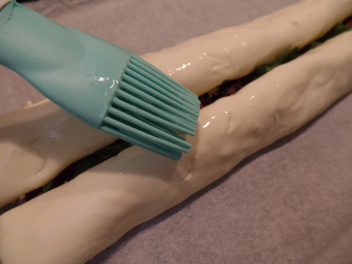 Schinken-Rucola -Tomaten-Röllchen mit Käse - Rezept - Bild Nr. 14555