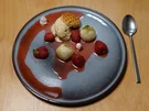 Rezept: Erdbeeren mit einer Limettenschaummousse und Waffeleis Bild Nr. 2 Erdbeeren mit einer Limettenschaummousse und Waffeleis - Rezept - Bild Nr. 2
