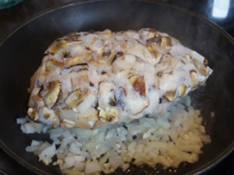 Rezept: Waldpilzpfanne mit Kümmel-Drillingen Bild Nr. 6 Waldpilzpfanne mit Kümmel-Drillingen - Rezept - Bild Nr. 6