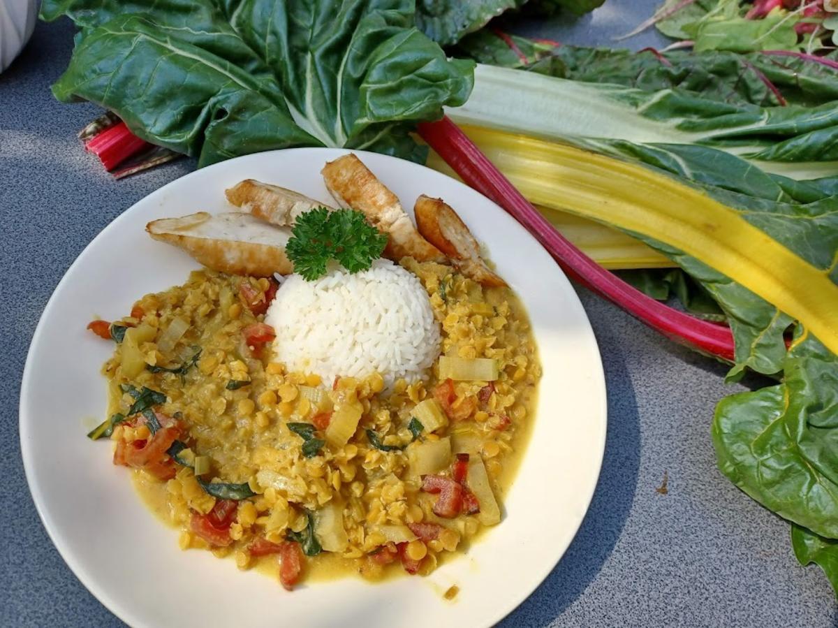 Mangold - Curry mit Linsen - Rezept mit Bild - kochbar.de