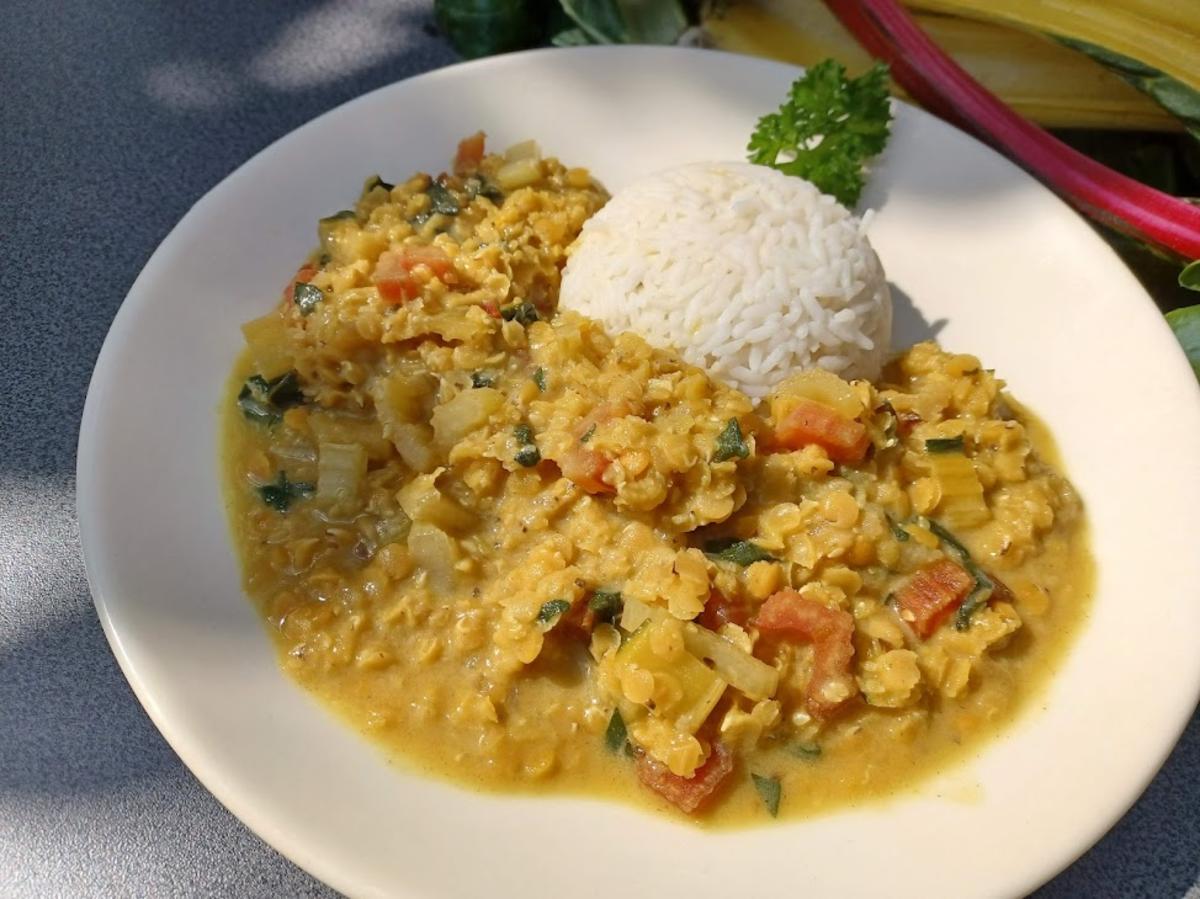 Mangold - Curry mit Linsen - Rezept - Bild Nr. 14551