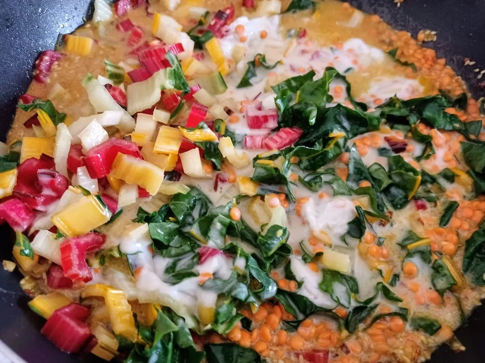 Mangold - Curry mit Linsen - Rezept - Bild Nr. 14558