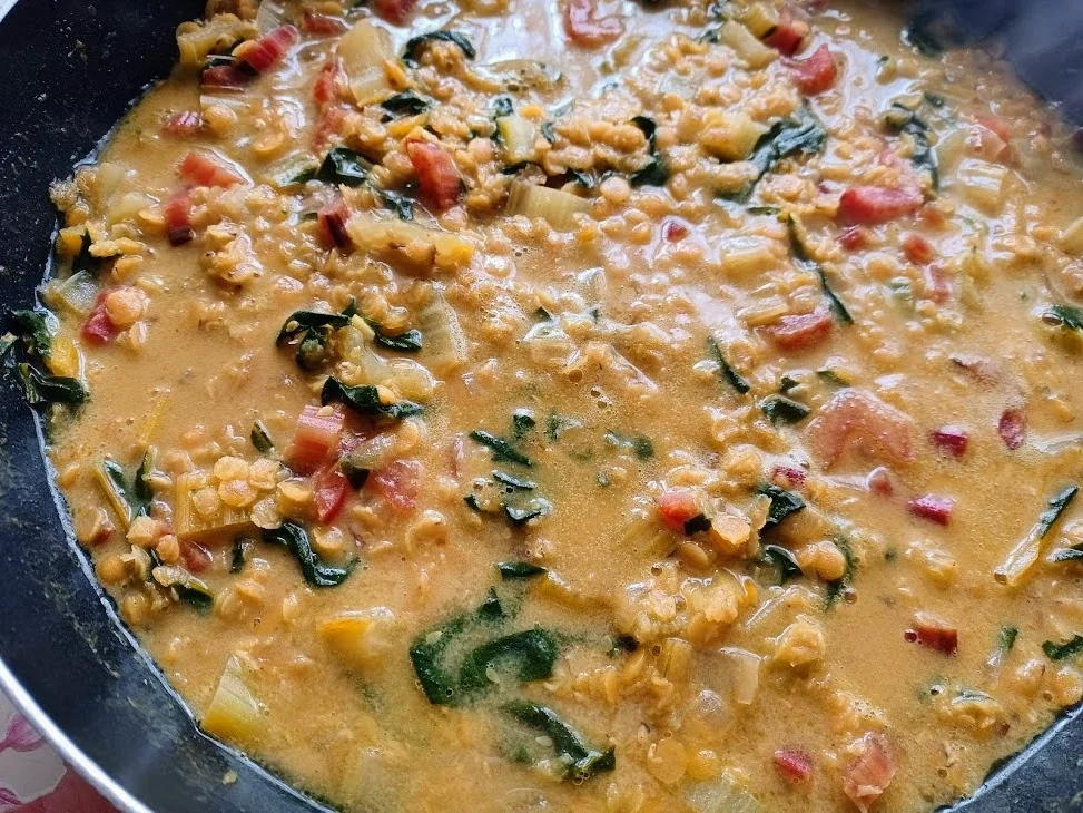 Mangold - Curry mit Linsen - Rezept - Bild Nr. 14560